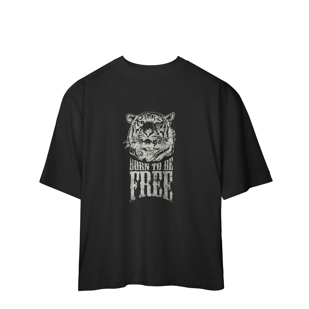 Camiseta Oversized Born to be Free