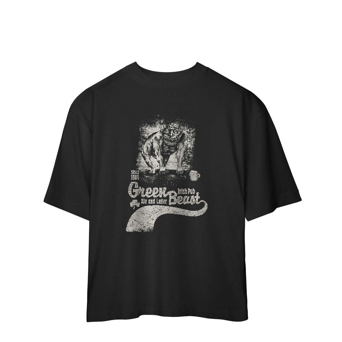 Camiseta Oversized Grean Beast