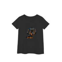 Baby Look Prime Cachorrinho Salsicha 100% Algodão