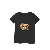 Camisa Baby Look Prime Bulldog Fofinho