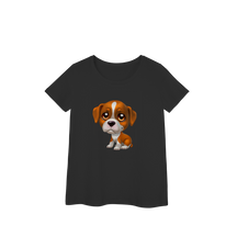 Camisa Baby Look Prime Cachorrinho triste