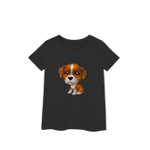 Camisa Baby Look Prime Cachorrinho triste