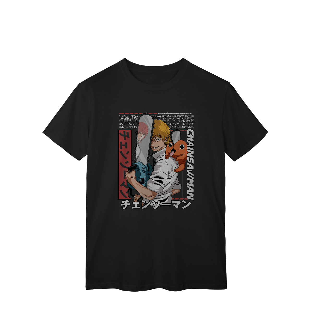 Camiseta T-Shirt Classic Chainsaw Man Denji