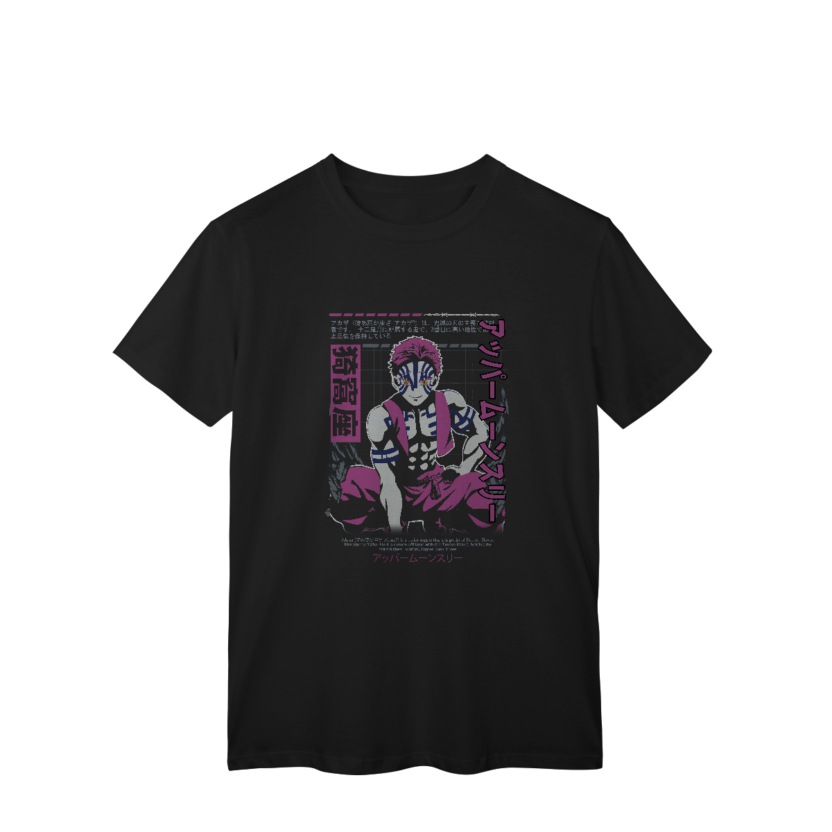 Camisera T-Shirt Classic AKAZHA Demon Slayer