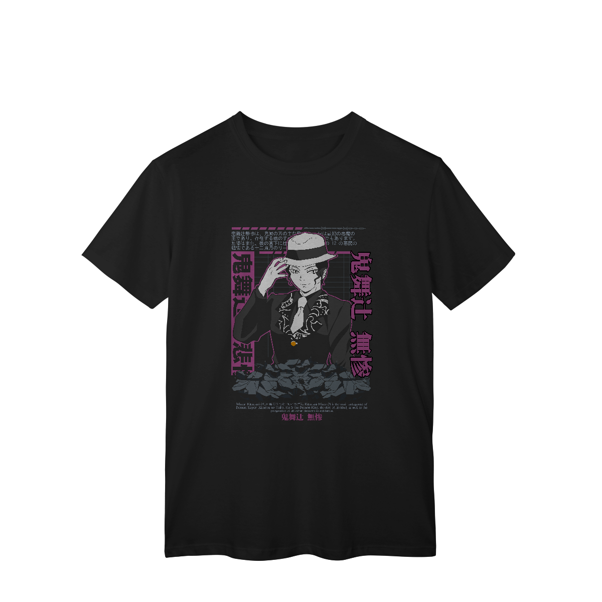 Camisa T-Shirt Classic Muzan Demon Slayer