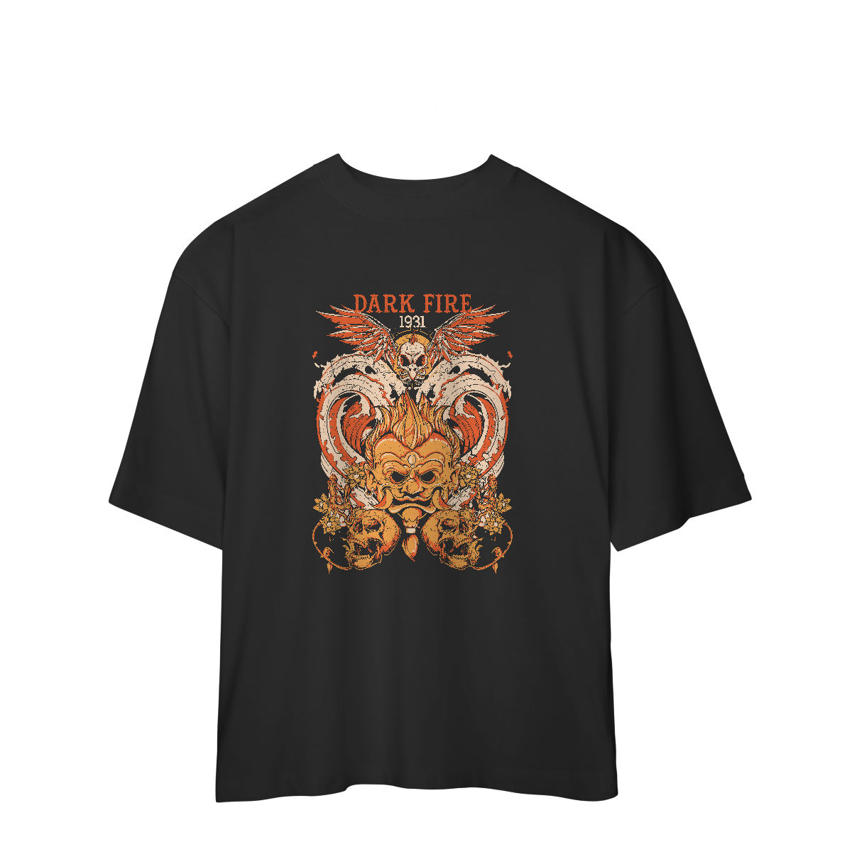 Camiseta Oversized Dark Fire 1951