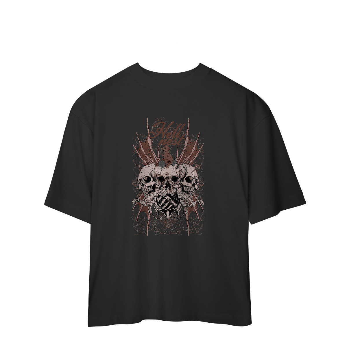 Camiseta Oversized Hell Nest