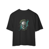 Camiseta Oversized Aggressive Skull