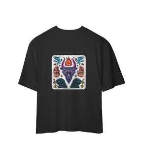 Camiseta Oversized Satã