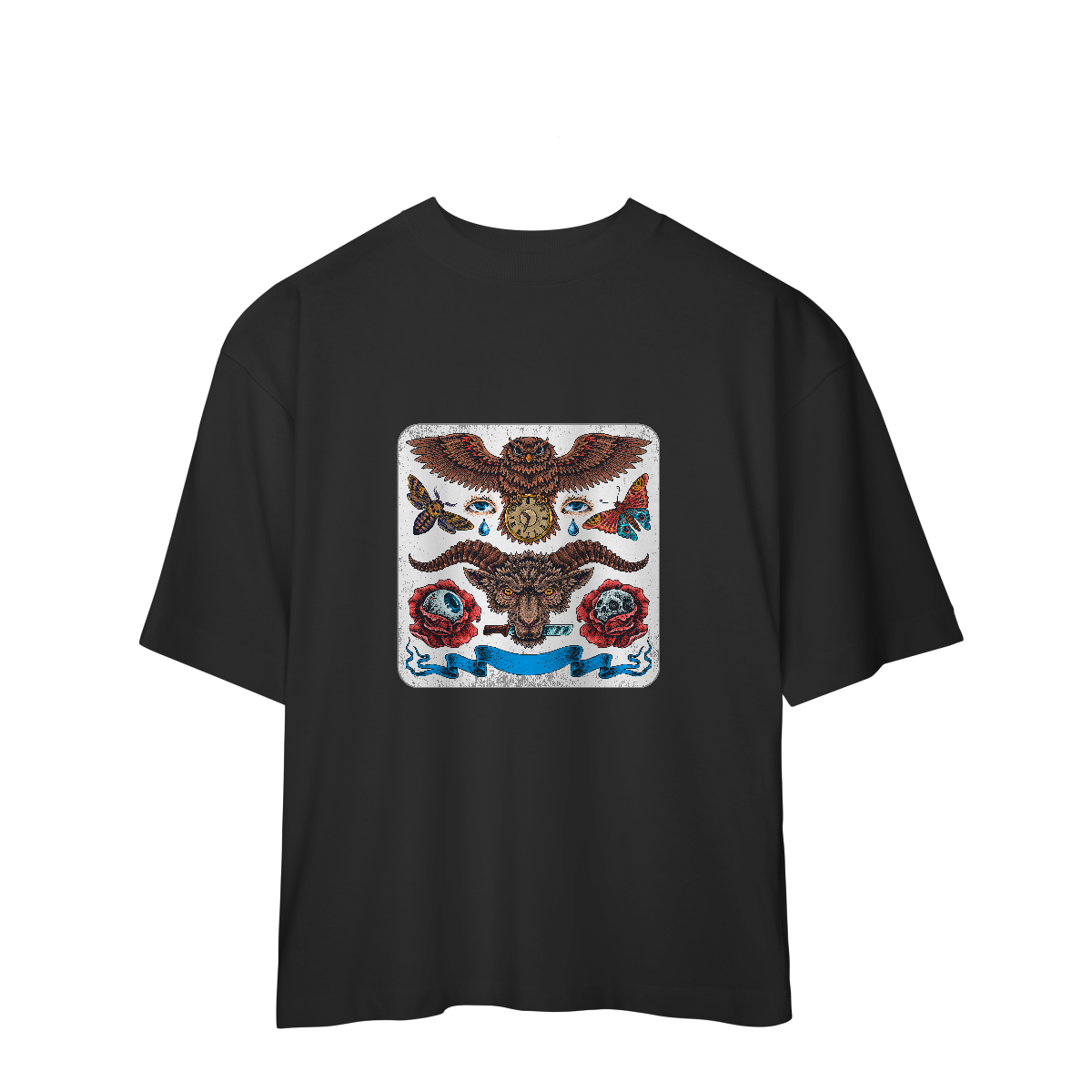 Camiseta Oversized The dark art