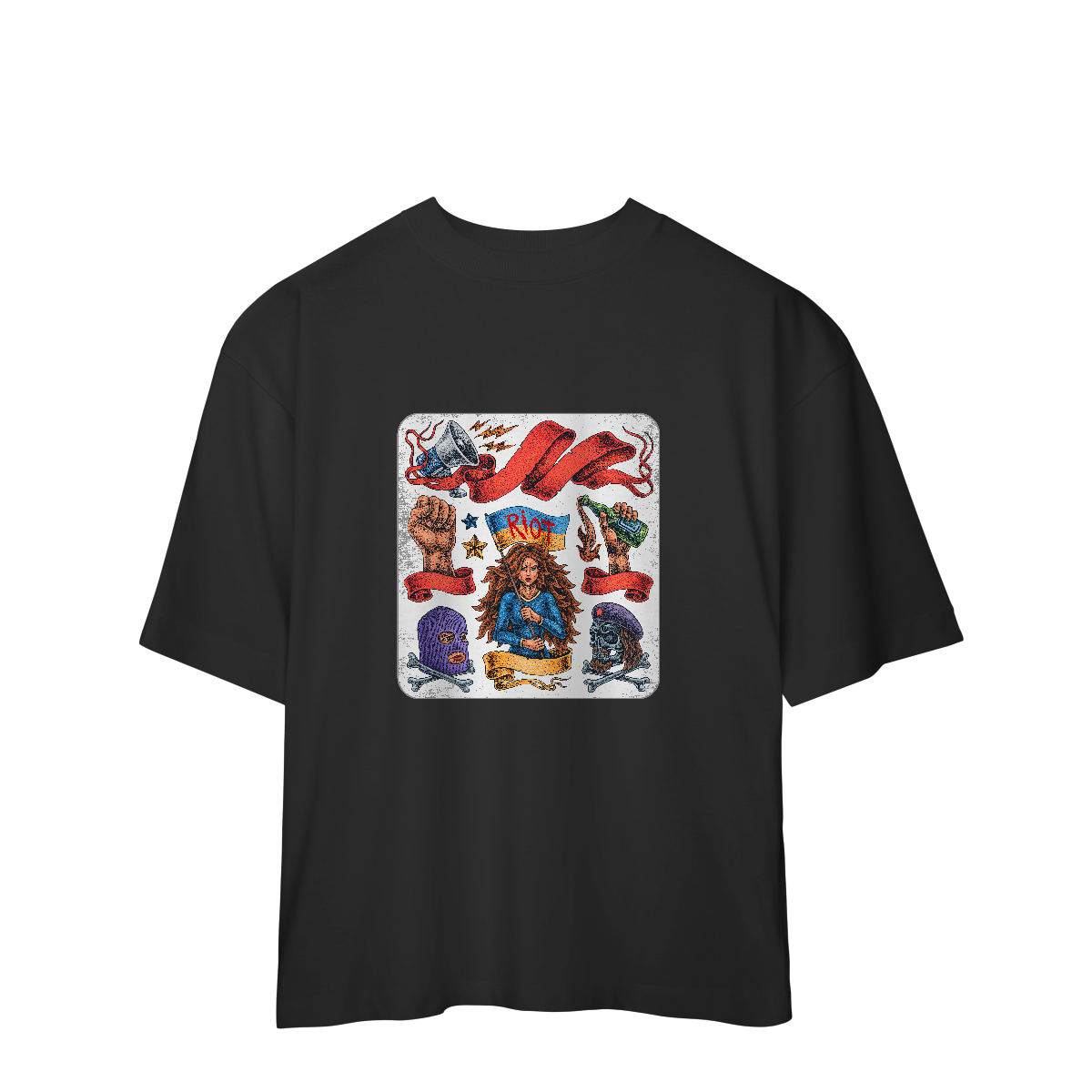 Camiseta Oversized Cultural protest