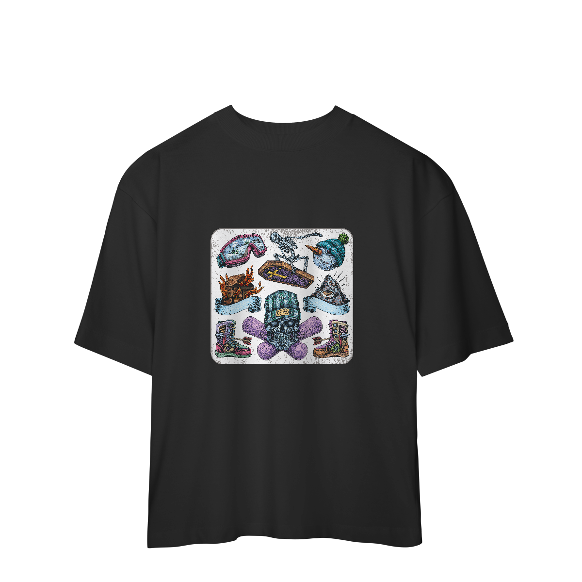 Camiseta Oversized Elements Dead