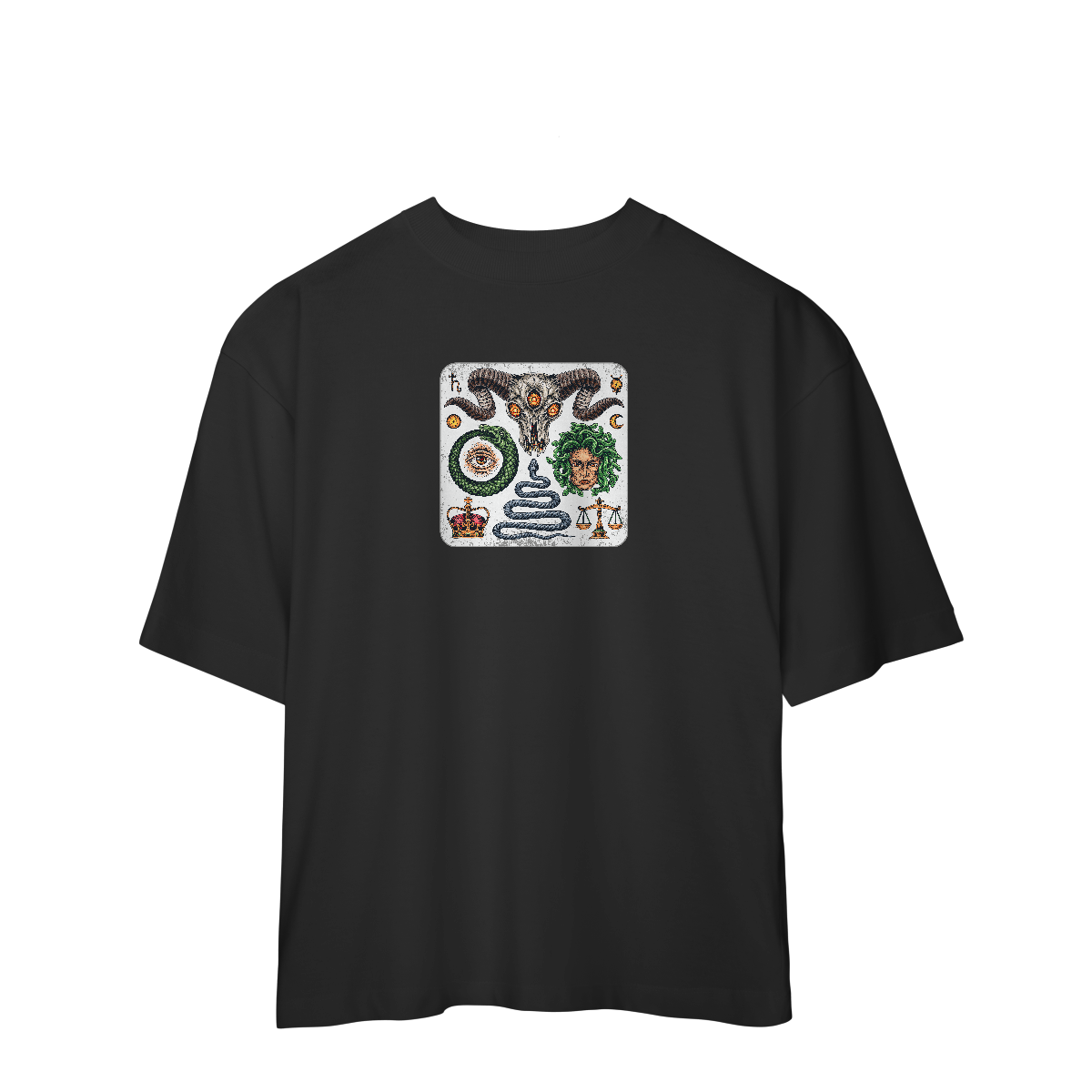 Camiseta Oversized elements Esoterismo