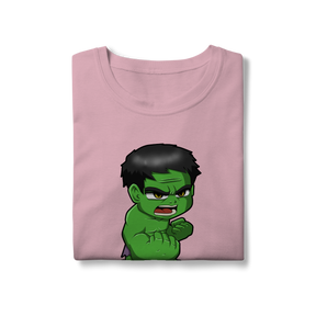 Camisa Baby Long Classic Hulk Esmaga