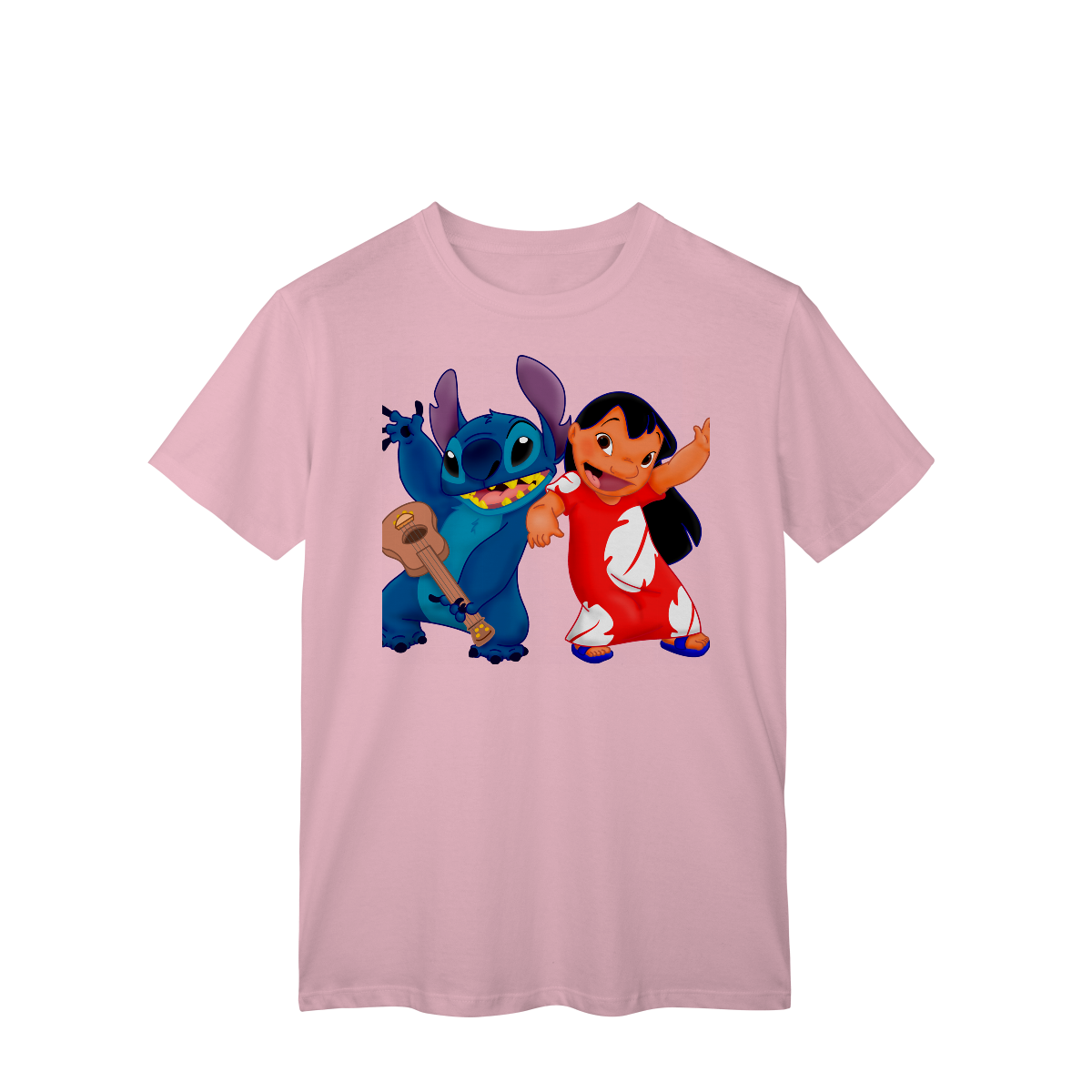 Camisa T-Shirt Classic Lilo e stitch Music