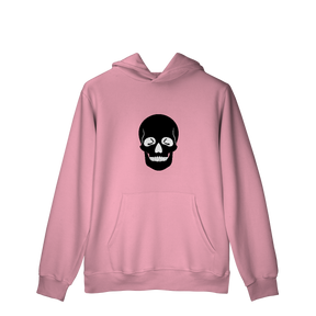 Casaco Moletom Quality Canguru Caveira Preta