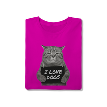 Camisa T-Shirt Quality I Love Dogs