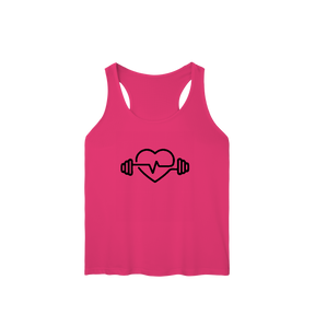 Regata Feminina Sportv Dry UV Coração Forte