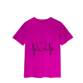 Camisa Classic Infantil Coração Sound