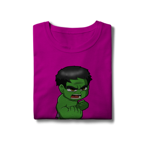 Camisa Baby Long Classic Hulk Esmaga
