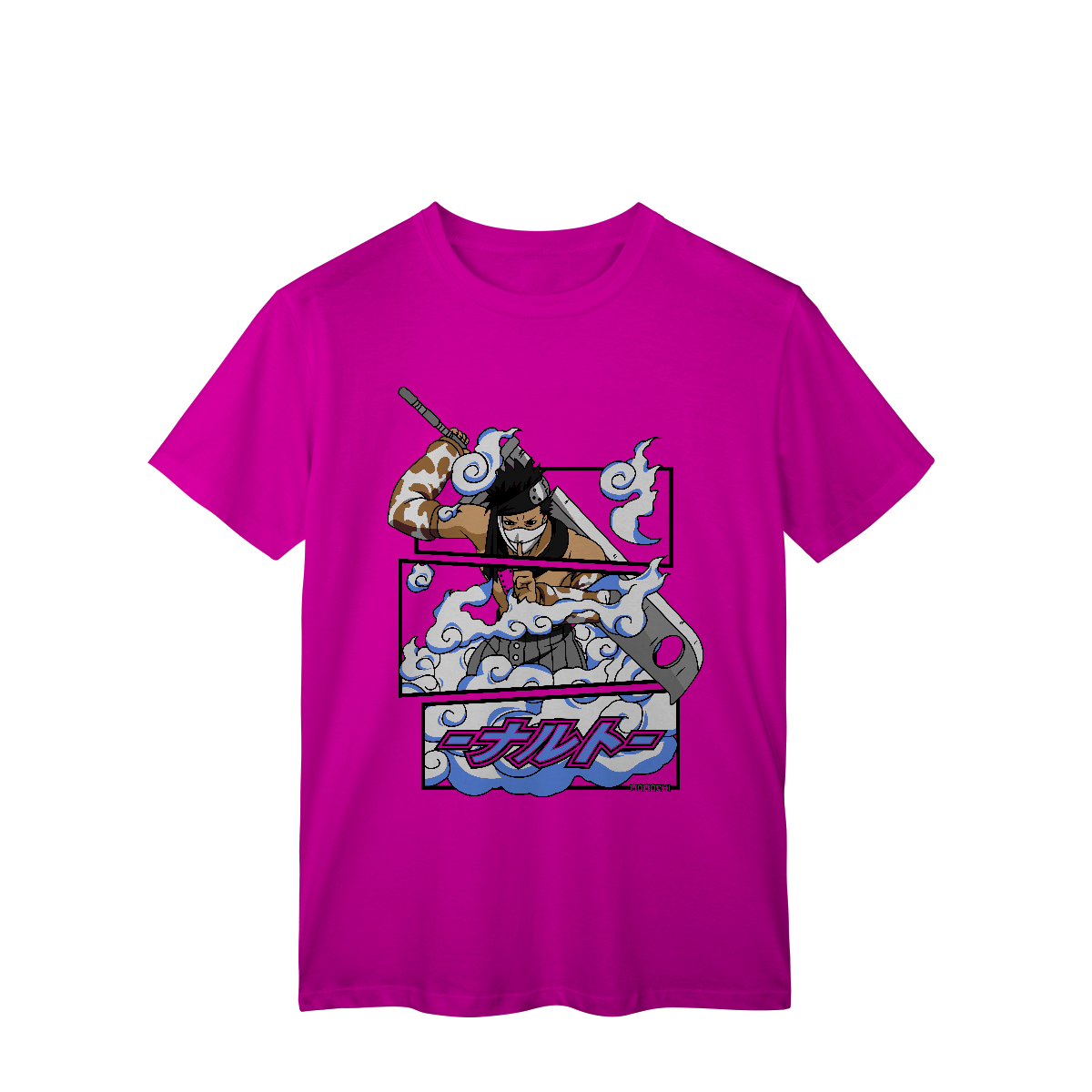 Camisa T-Shirt Classic Zabuza Naruto Clássico