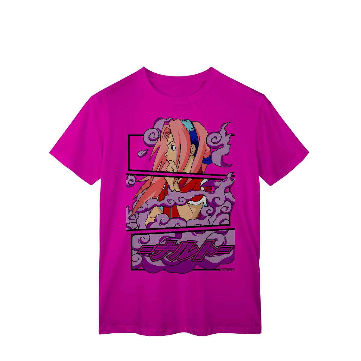 Camisa T-Shirt Classic Sakura Naruto Clássico