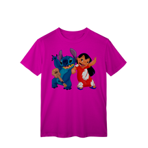 Camisa T-Shirt Classic Lilo e stitch Music