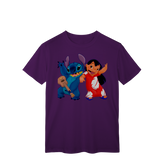 Camisa T-Shirt Classic Lilo e stitch Music