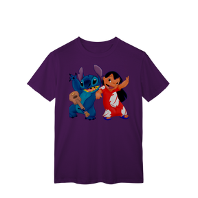 Camisa T-Shirt Classic Lilo e stitch Music