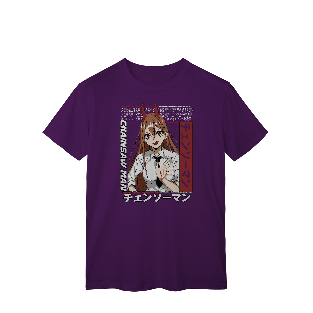 Camisa T-Shirt Classic Power Chainsaw Man