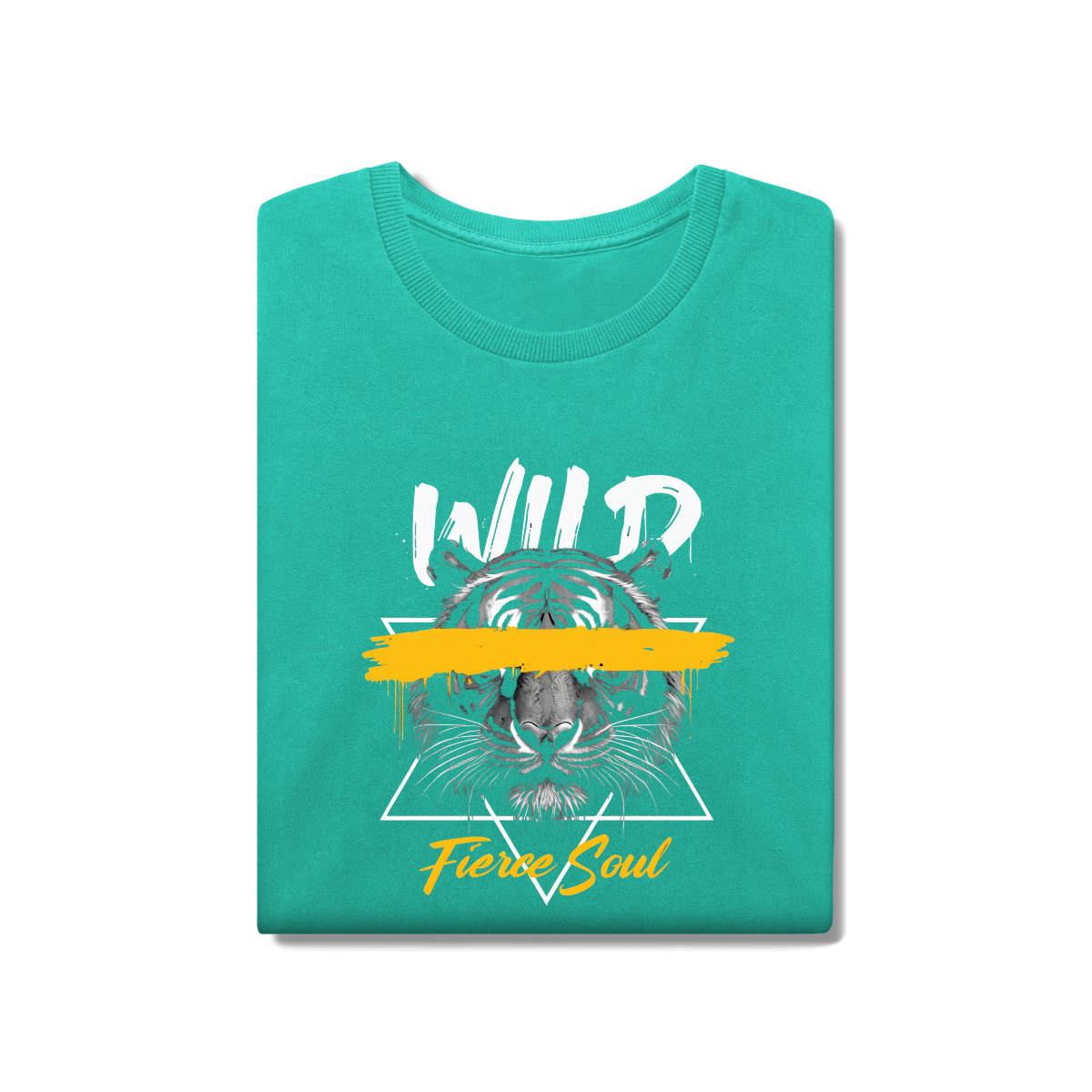 Camisa T-Shirt Estonada Lobo Wild