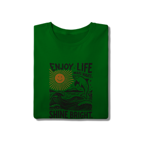 Camisa T-Shirt Quality Enjoy Life