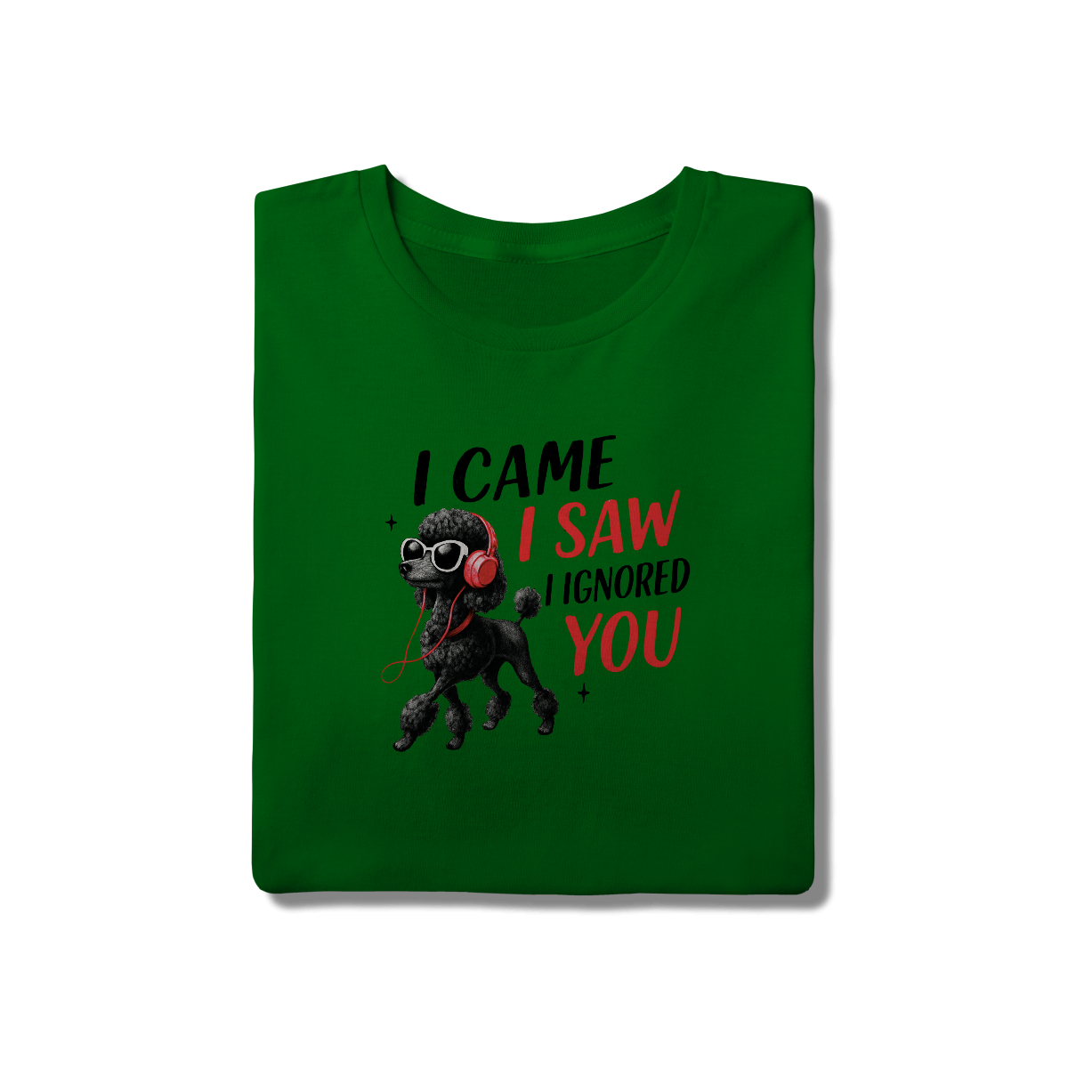 Camisa T-Shirt Quality I Came, I Saw, I Ignored You