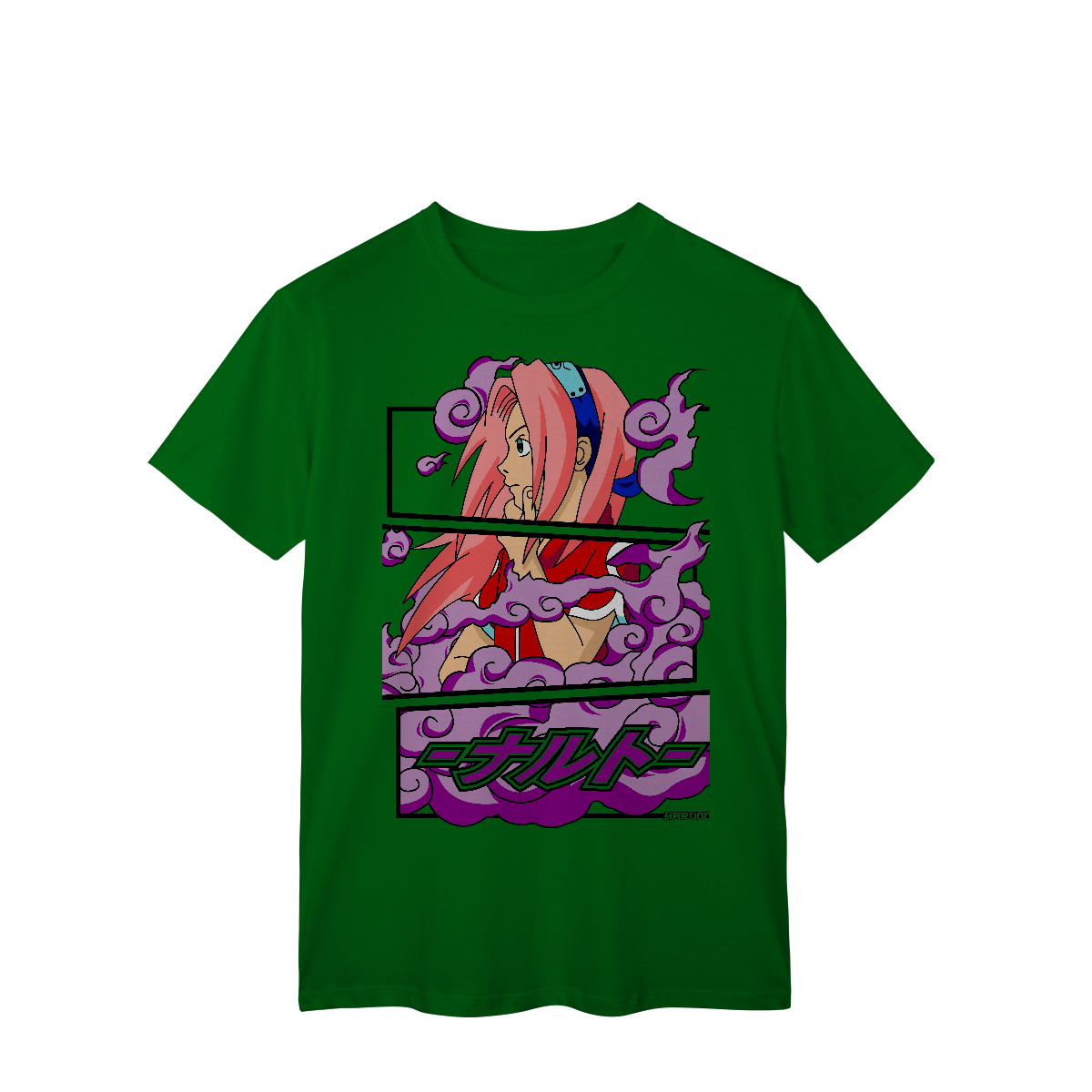 Camisa T-Shirt Classic Sakura Naruto Clássico