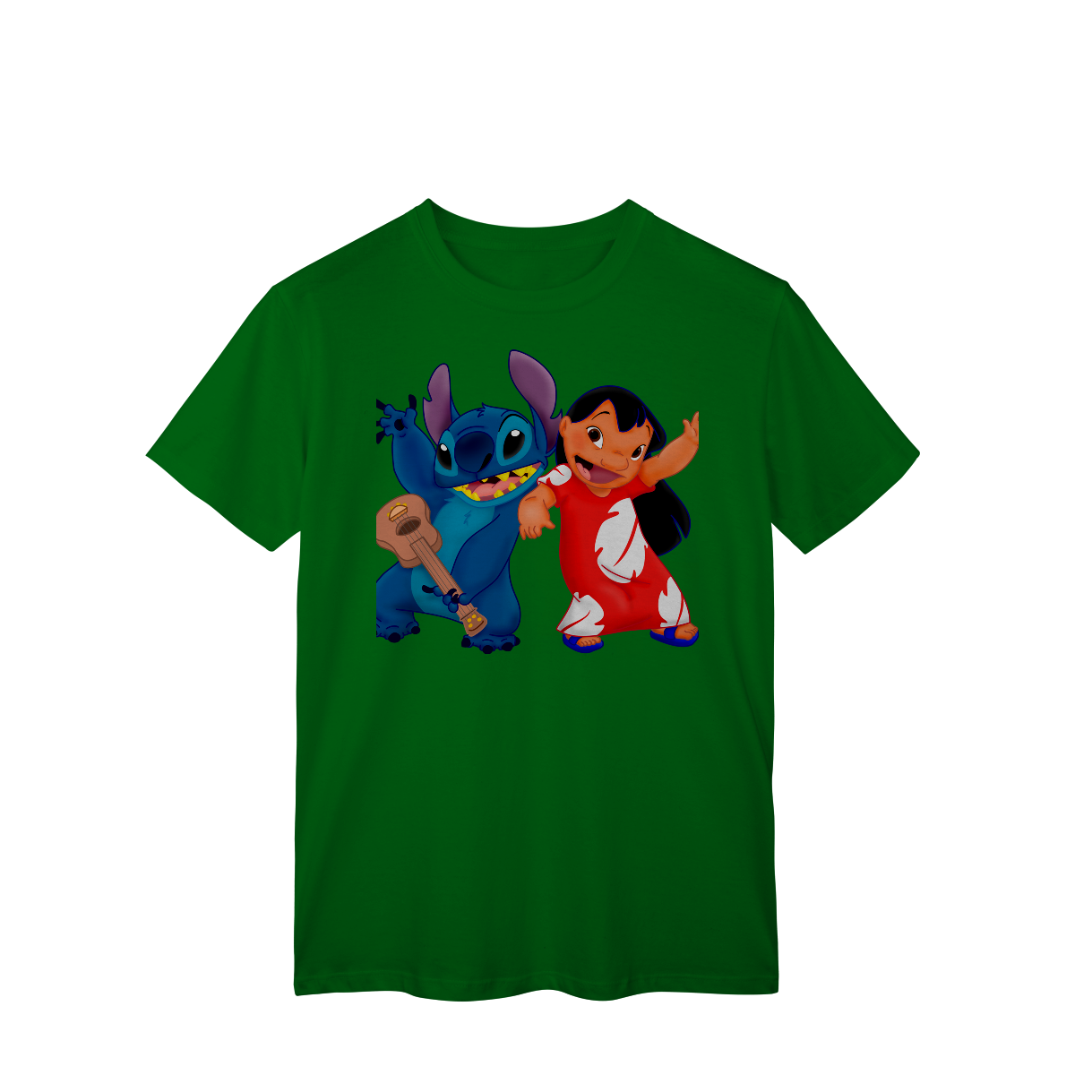 Camisa T-Shirt Classic Lilo e stitch Music