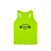 Regata Feminina Sportv Dry UV Coração Forte