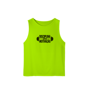 Regata Masculina Sport Dry UV Disciplina e Motivação