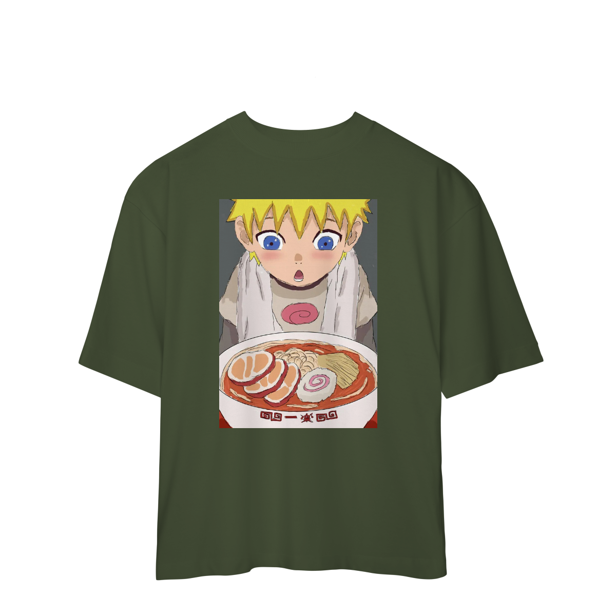 Camisa Oversized Naruto Ramen