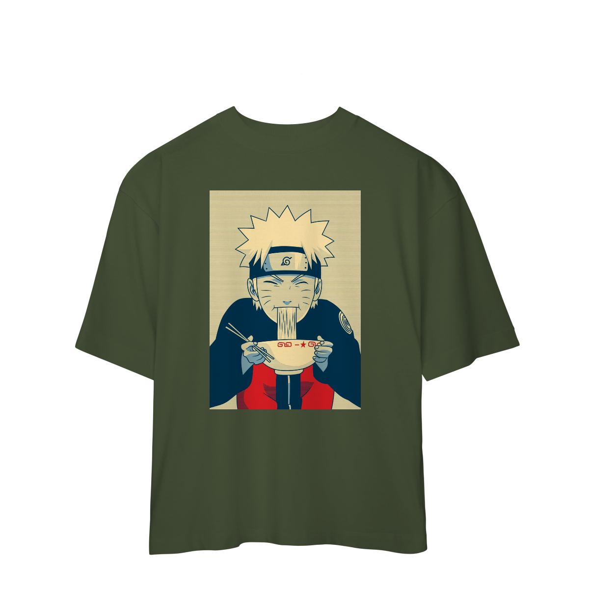 Camisa Oversized Naruto Classic