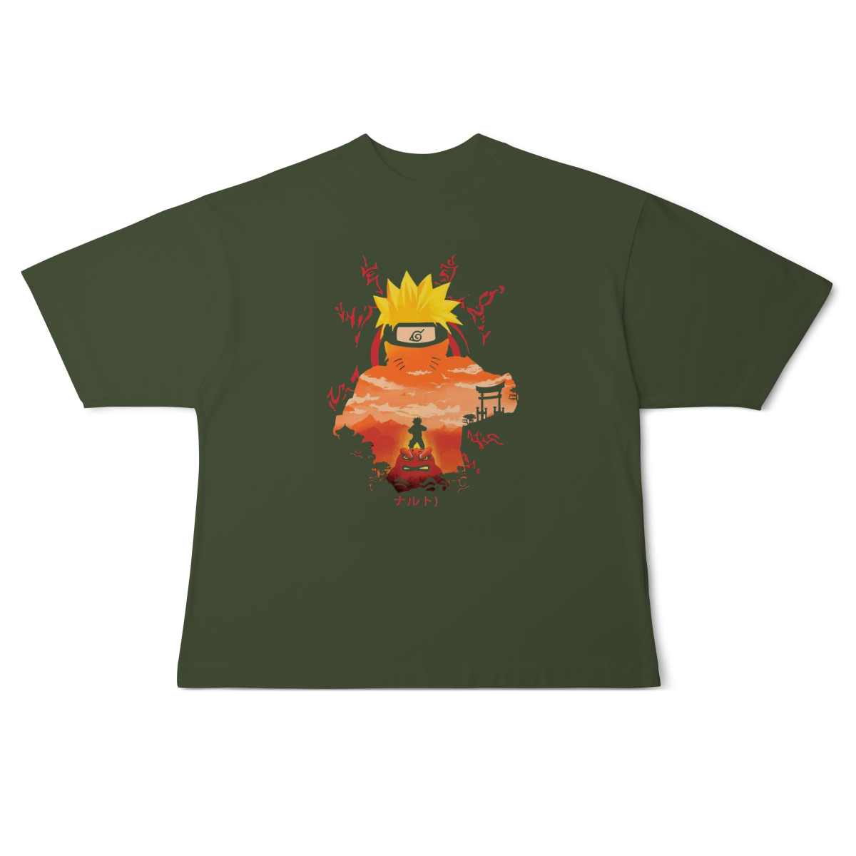 Camisa Oversized Naruto Sempai