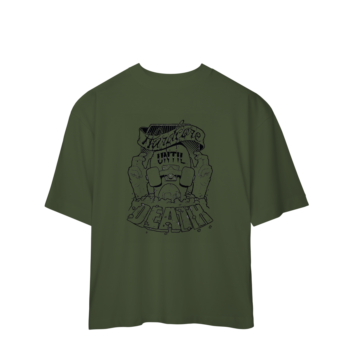 Camiseta Oversized HardCore Death