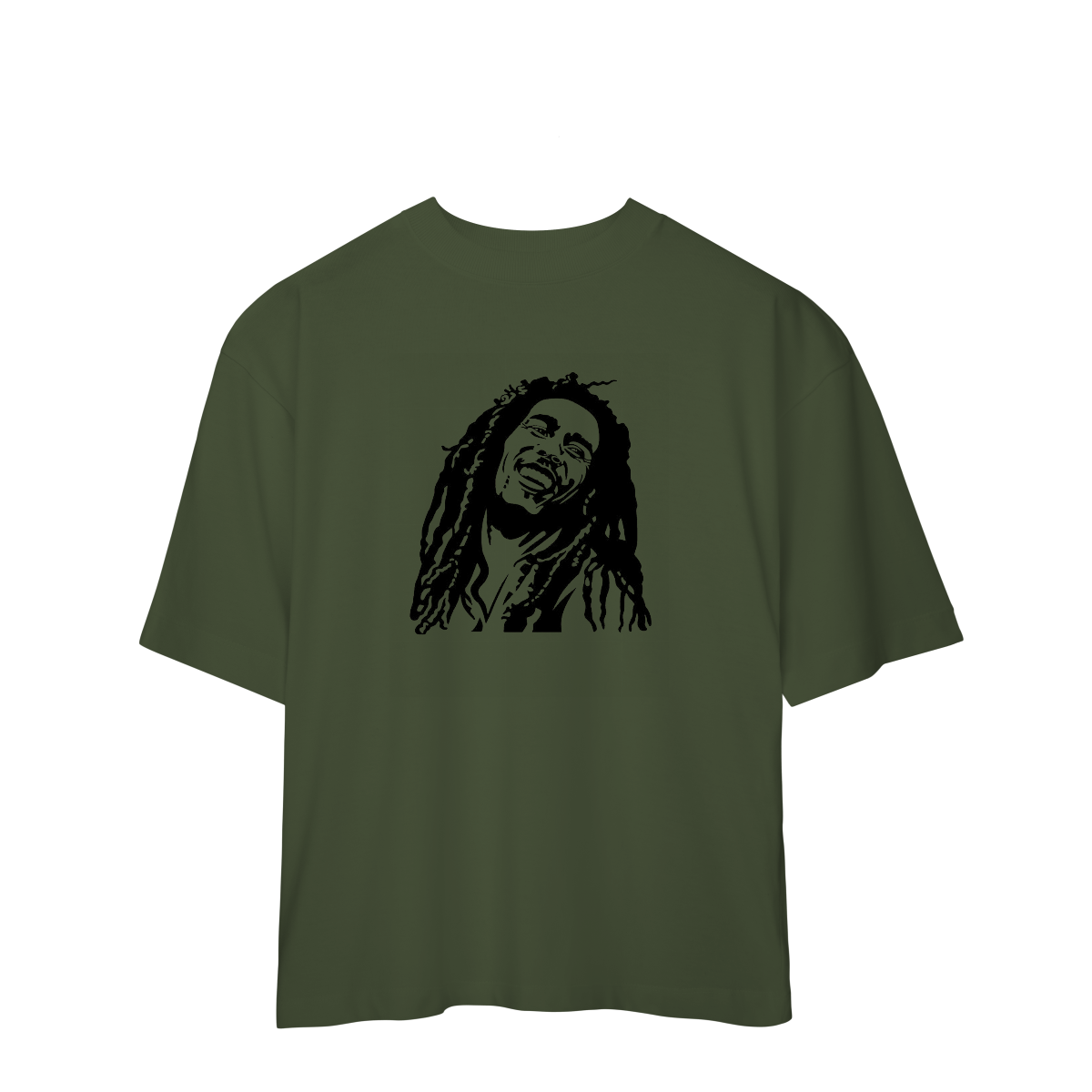 Camiseta Oversized Bob Marley