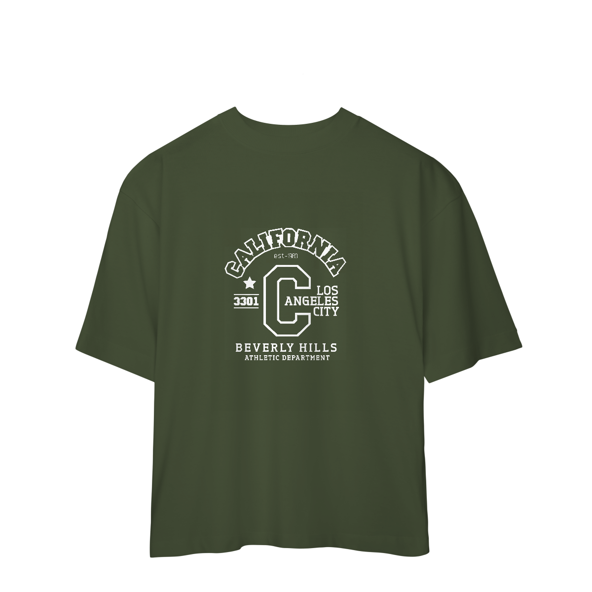 Camisa Oversized California Los Angeles City