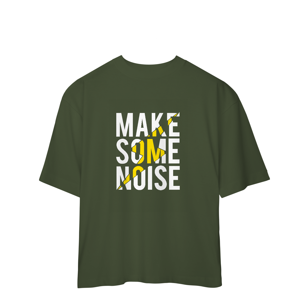 Camiseta Oversized Make Some Noise