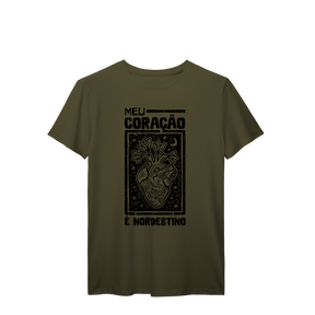 Camisa T-Shirt Prime Meu coração é nordestino