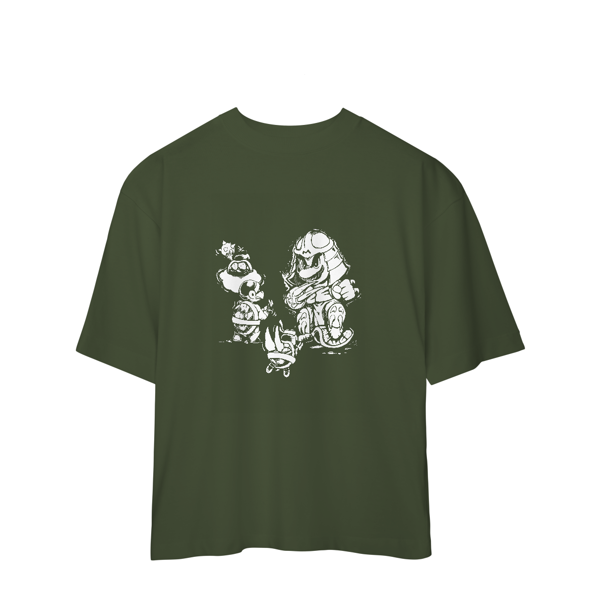 Camisa Oversized Mario Bros Black