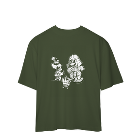 Camisa Oversized Mario Bros Black