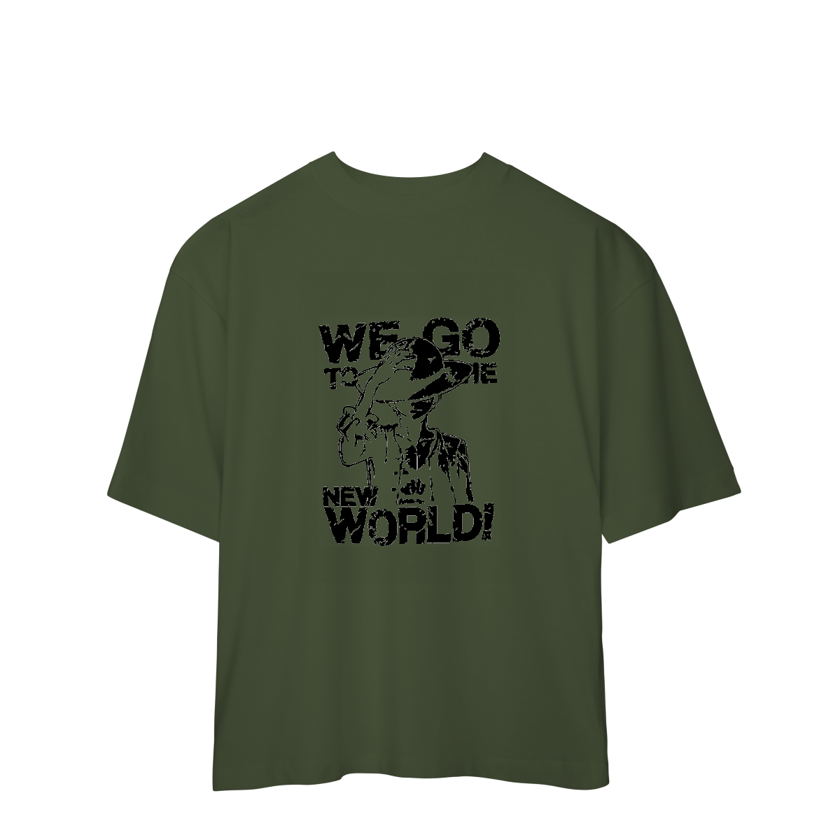 Camisa Oversized One Piece Luffy