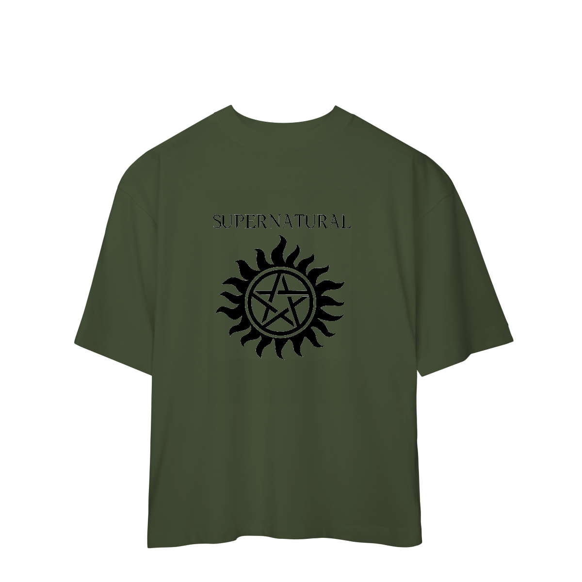 Camisa Oversized Supernatural Anti Possessão