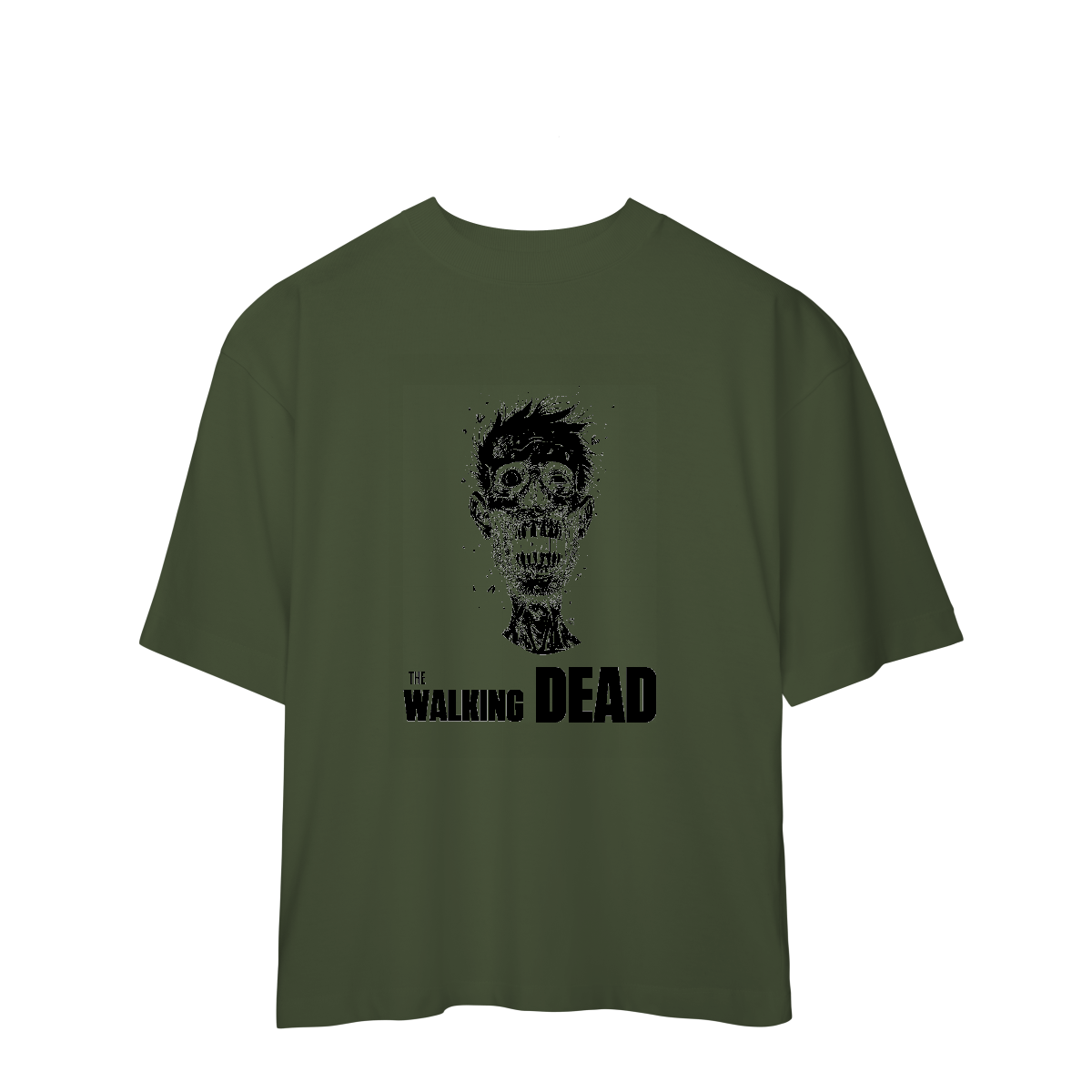 Camisa Oversized Zumbi The Walking Dead